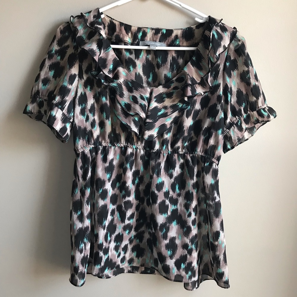 ❤️ ny collection Women's Blouse Top Animal Print